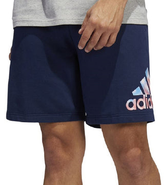 Shorts de malha Adidas Americana masculino, azul, tamanho X-Large