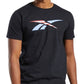 Camiseta Reebok Vector Masculina Preta Tamanho XX-G