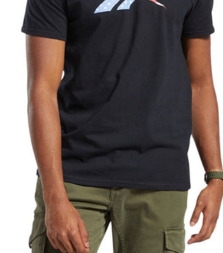 Camiseta Reebok Vector Masculina Preta Tamanho XX-G