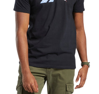 Reebok Men's Vector T-Shirt Black Size Medium