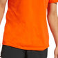 Camiseta Reebok Masculina com Logo e Identidade Visual Laranja Tamanho Grande