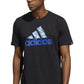 Camiseta Adidas Masculina Sketch Logo Preta Tamanho Médio