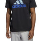 Camiseta Adidas Masculina Sketch Logo Preta Tamanho Médio