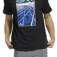 Camiseta Adidas Masculina Sketch Track Preta Tamanho X-G