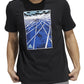 Camiseta Adidas Masculina Sketch Track Preta Tamanho P