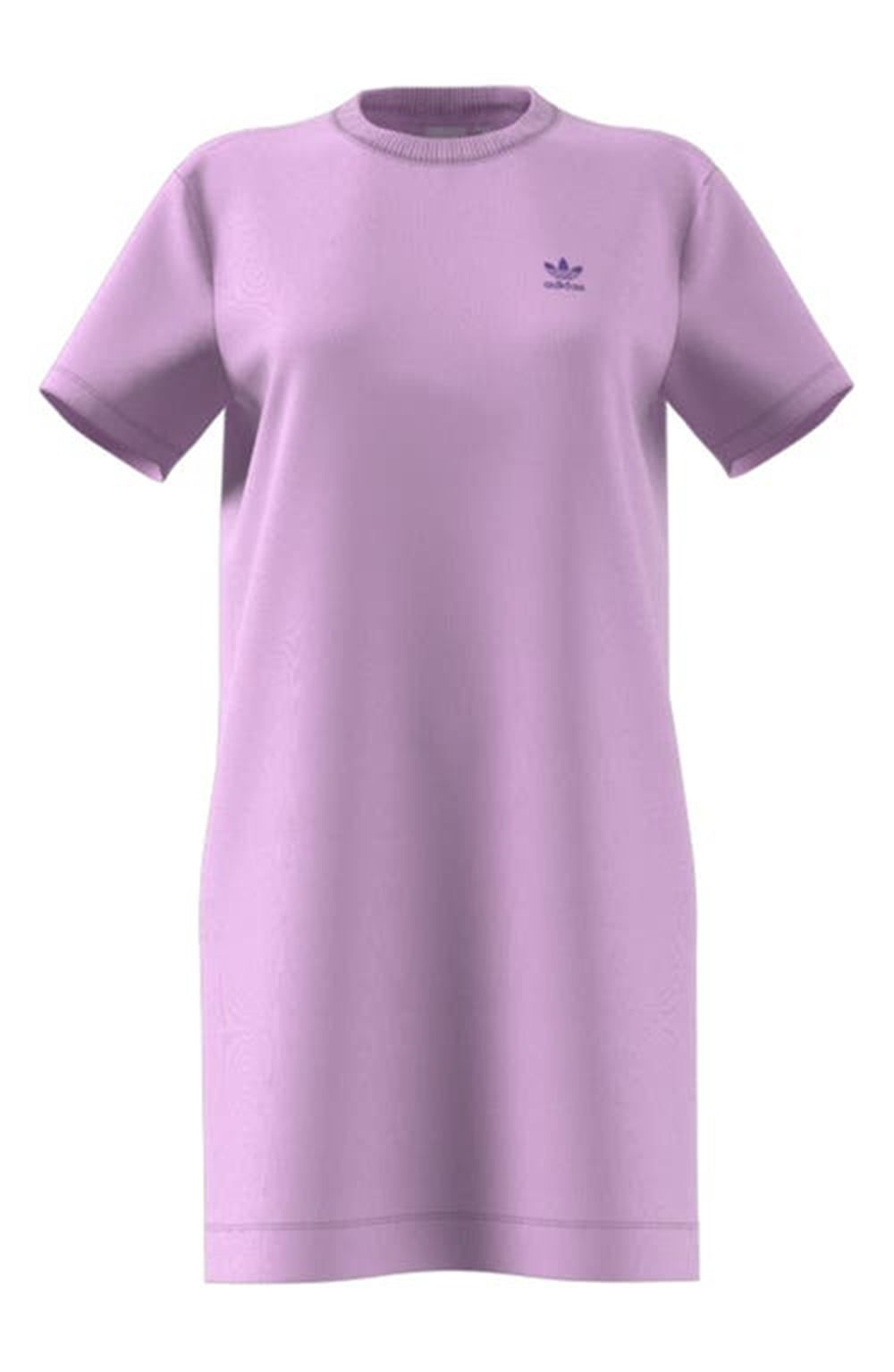Vestido camiseta lilás Bliss feminino da Adidas Originals, tamanho pequeno