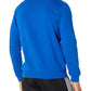 Moletom adidas Feel Cozy Essentials Classic Fit com logotipo bordado e capuz, azul, tamanho pequeno
