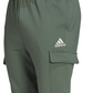 Calça de moletom cargo adidas Essentials Regular Tapered Fit Fleece Masculina Verde Tamanho XX-G