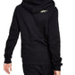 Reebok Moletom com capuz masculino Identity Fleece Logo Full Zip, preto, tamanho grande