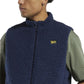 Colete Reebok Reversível Cord Sherpa-Fleece Masculino Azul Tamanho X-G