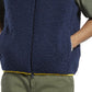 Colete Reebok Reversível Cord Sherpa-Fleece Masculino Azul Tamanho X-G
