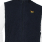 Colete reversível Reebok Sherpa masculino azul tamanho P