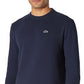 Camisa térmica masculina Lacoste azul tamanho grande