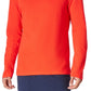 Camisa térmica masculina Lacoste vermelha tamanho P