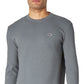 Camisa térmica masculina Lacoste cinza tamanho XX-G