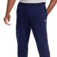 Calça esportiva masculina Lacoste Tapered Fit Fleece, azul, tamanho 7