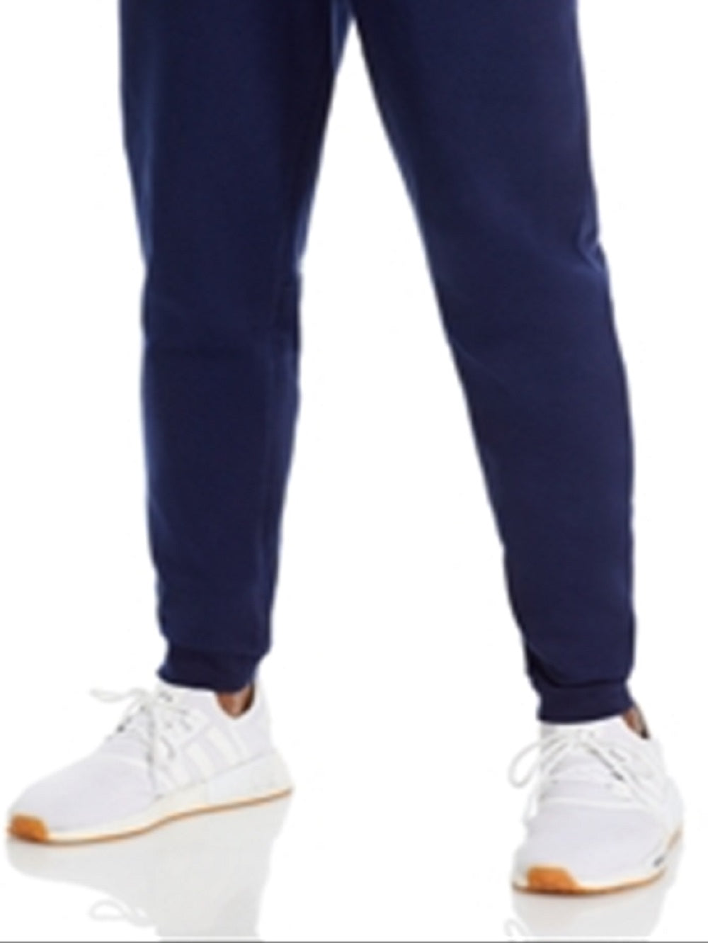 Calça esportiva masculina Lacoste Tapered Fit Fleece, azul, tamanho 7