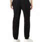 Calça de moletom clássica masculina Lacoste, preta, tamanho grande