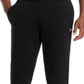 Calça de moletom clássica masculina Lacoste, preta, tamanho grande