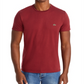 Camiseta Lacoste Masculina Gola Redonda Pima Algodão Vermelha Tamanho 6