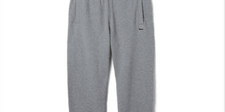 Calça de moletom masculina Lacoste Chine Print cinza tamanho XXX-G