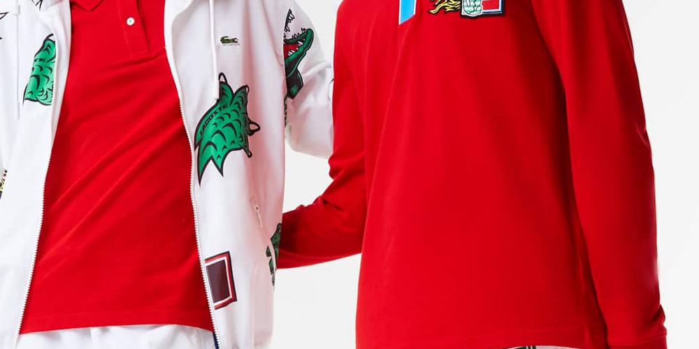 Calça de moletom Lacoste impermeável unissex, branca, tamanho extragrande