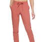 Calça jogger feminina slim Calvin Klein vermelha tamanho extragrande