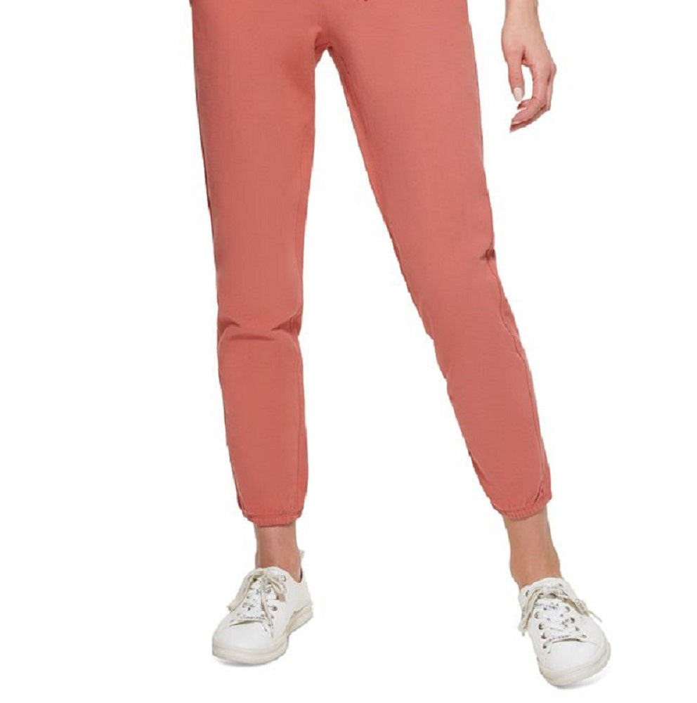 Calça jogger feminina slim Calvin Klein vermelha tamanho extragrande