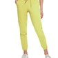 Calça jogger feminina slim Calvin Klein amarela tamanho grande