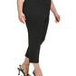 Calça Calvin Klein Feminina Lisa Preta Tamanho 14W