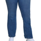 Calça Jeans Bootcut Calvin Klein Feminina Cintura Alta Azul Tamanho 18W