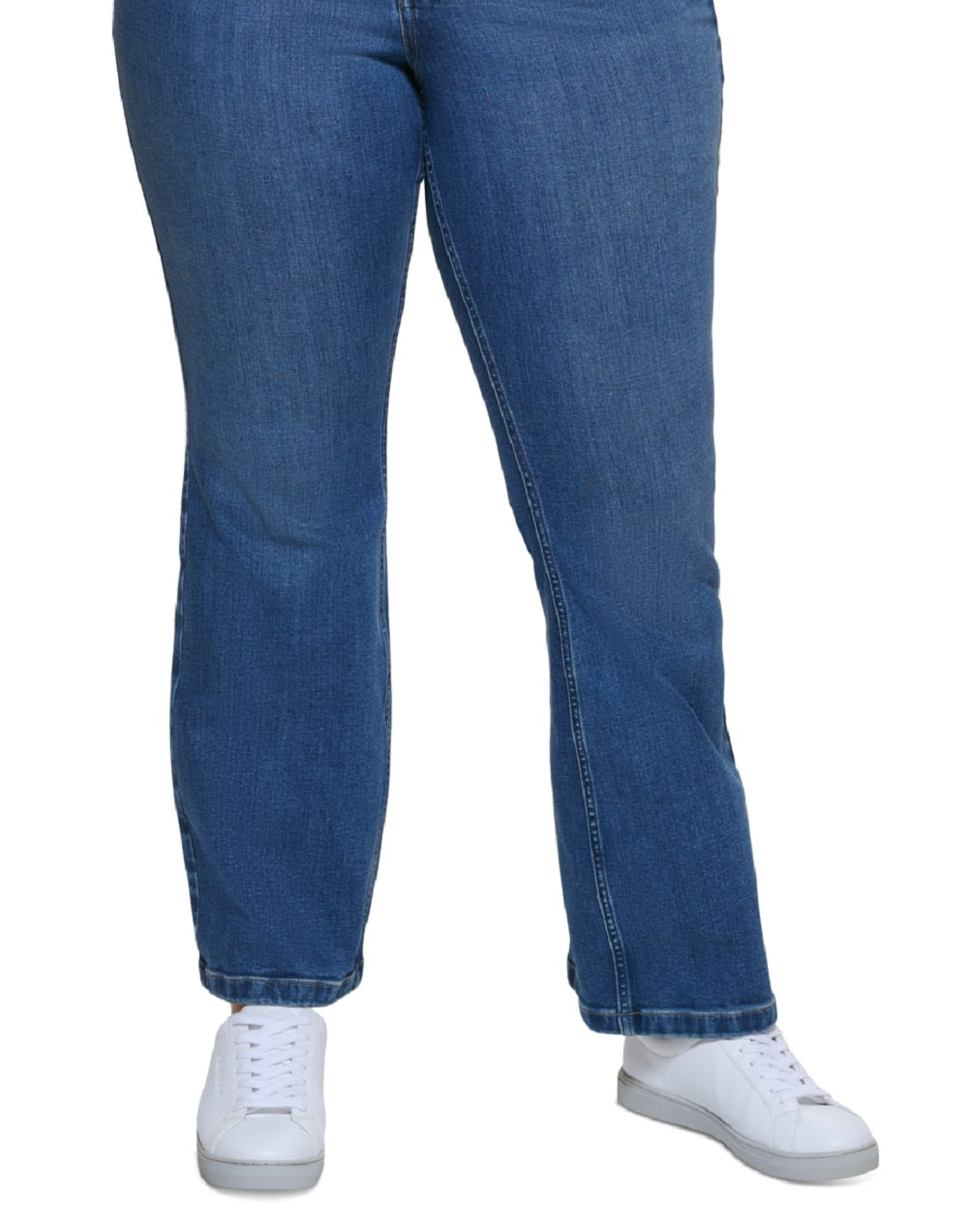 Calça Jeans Bootcut Calvin Klein Feminina Cintura Alta Azul Tamanho 18W