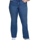 Calça Jeans Bootcut Calvin Klein Feminina Cintura Alta Azul Tamanho 18W