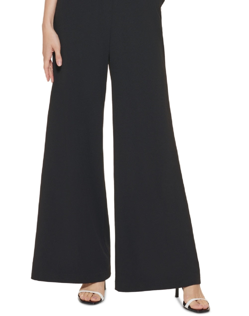 Macacão Calvin Klein Feminino Um Ombro Preto Tamanho 10