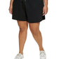 Calvin Klein Shorts Feminino Cintura Alta Algodão Preto