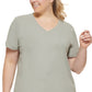 Camiseta Calvin Klein Feminina com Logo Patch e Gola V Verde