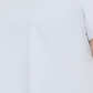 Camiseta Calvin Klein Feminina com Logo Patch e Gola V Azul Tamanho 1X