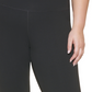 Calça legging feminina Calvin Klein com logo 7/8, preta, tamanho 1X