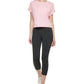 Camiseta Calvin Klein Feminina de Algodão com Bolso e Bainha Elástica Rosa Tamanho X-G