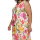 Vestido Calvin Klein Feminino Sem Mangas A-Line Roxo Tamanho 20W