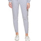 Calça jogger feminina Calvin Klein com logo e fita cinza, tamanho pequeno