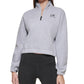 Calvin Klein Pulôver Feminino com Zíper e Gola Cinza Tamanho Médio