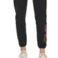 Calça jogger Calvin Klein feminina Outline Logo preta tamanho P