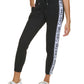 Calça jogger feminina Calvin Klein com logo e fita preta, tamanho extragrande