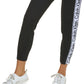 Calça jogger feminina Calvin Klein com logo e fita preta, tamanho extragrande
