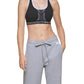 Calça Calvin Klein Feminina Cintura Alta Relaxed Leg Cinza Tamanho Grande