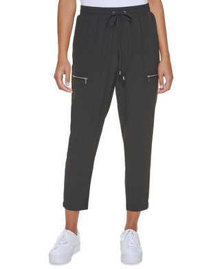 Calça Calvin Klein Tech Stretch Feminina Preta Tamanho Médio