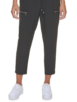 Calça Calvin Klein Tech Stretch Feminina Preta Tamanho Médio