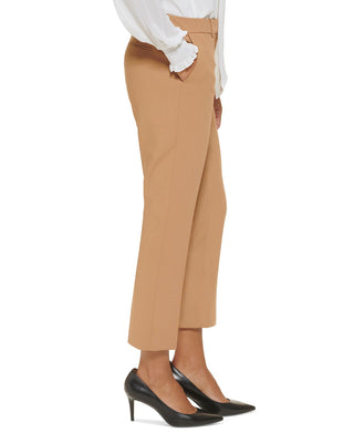 Calça Calvin Klein Feminina Slim Ankle Marrom Tamanho 4 Petite