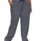 Calça de moletom feminina Calvin Klein com cordão elástico, preta, tamanho 2X